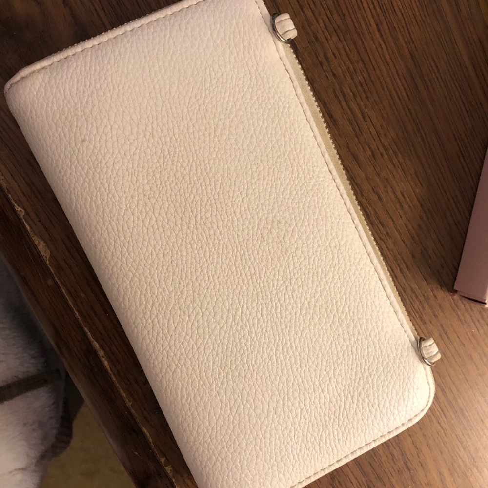 White wallet